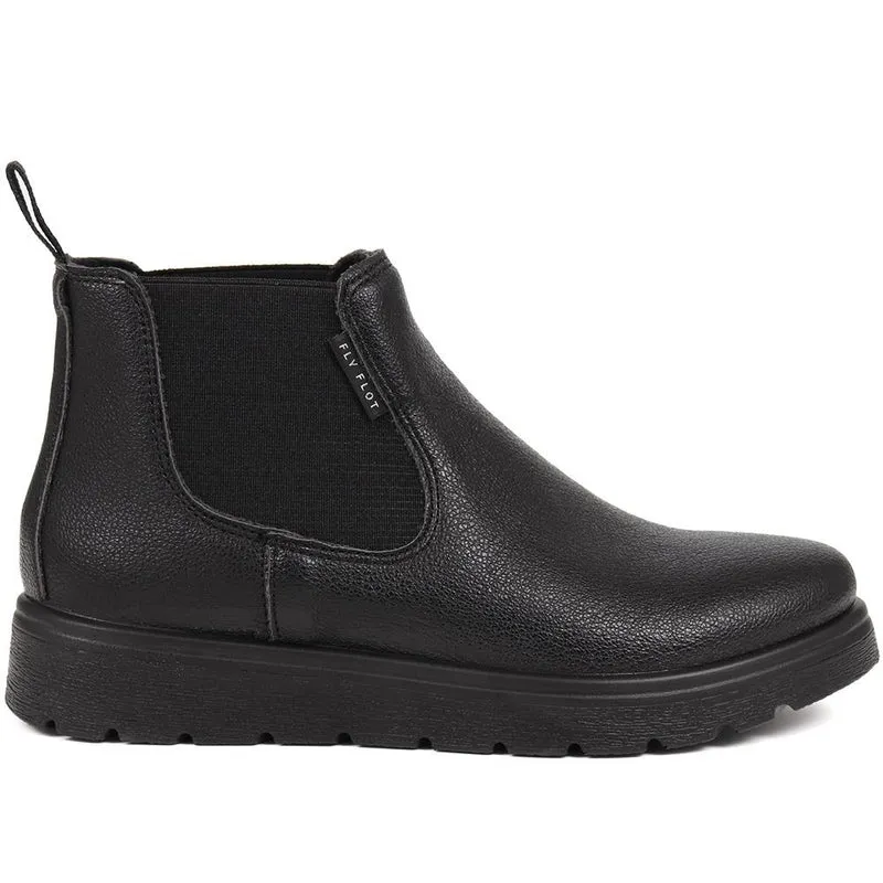 Fly Flot Chelsea Boots - FLY38053 / 324 082 - Black