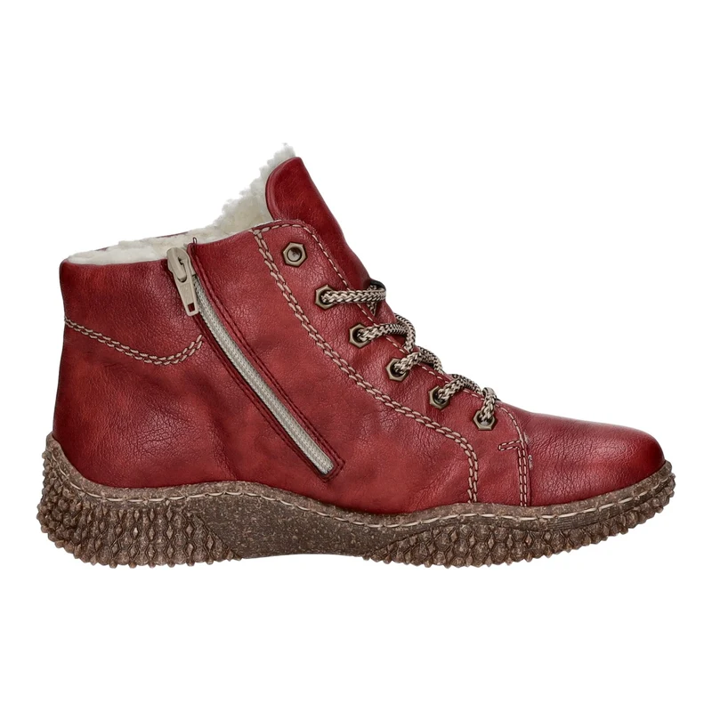 Rieker Schnürstiefelette Warmfutter bis 35mm Absatz (casual)