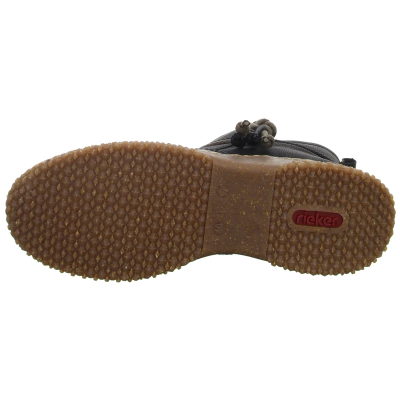 Rieker Schlupf-/Reißverschlußstiefelette Warmfutter bis 35mm Absatz (casual)