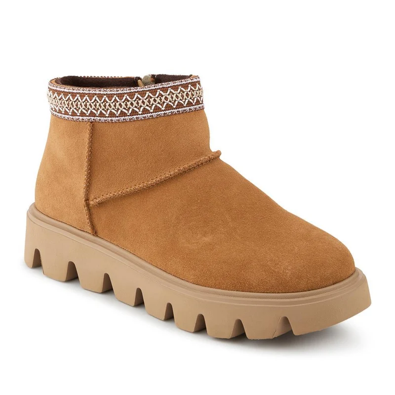 Rieker Leather Cushioned Shoes - RKR42557 / 328 201