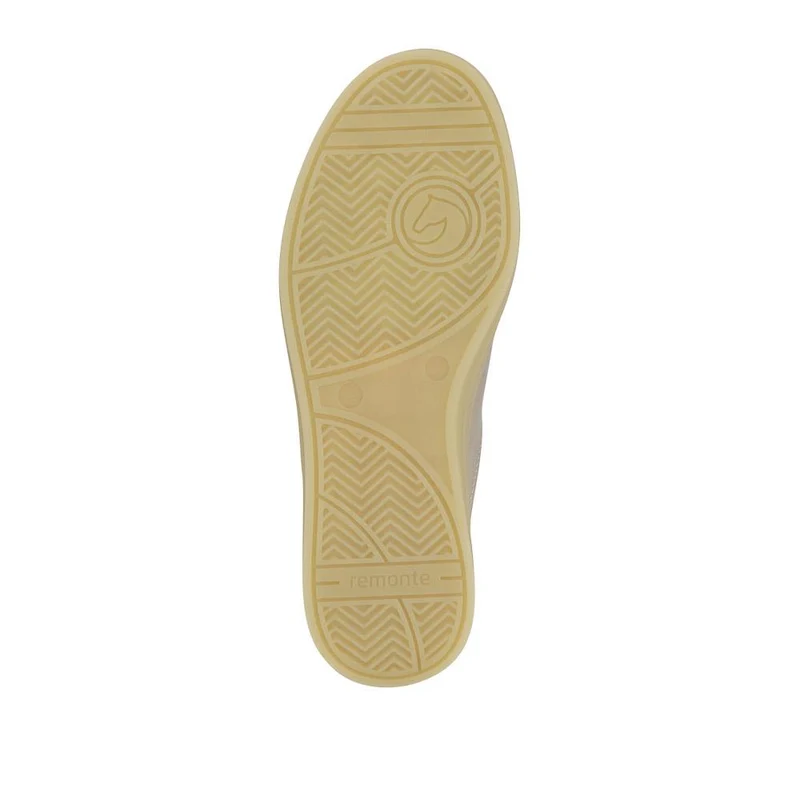 Striped Leather Trainers - DRS41506 / 326 860 - Metallic