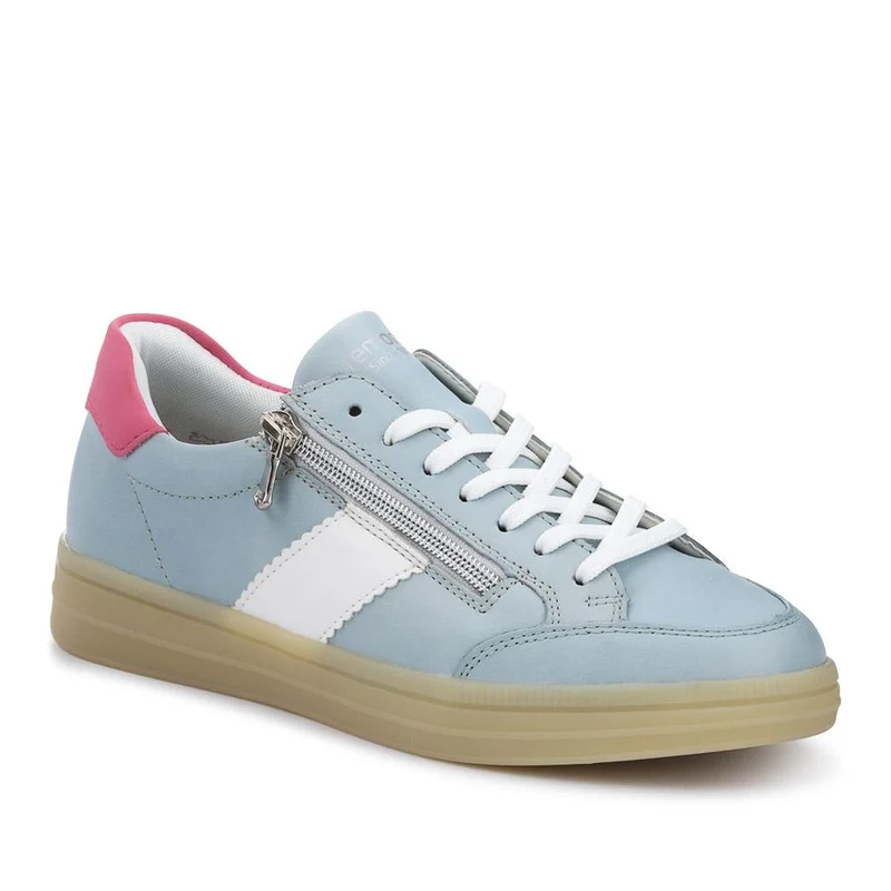 Striped Leather Trainers - DRS41506 / 326 860