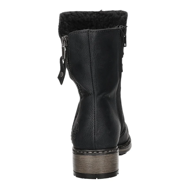 Rieker Schlupf-/Reißverschlußstiefelette Warmfutter bis 35mm Absatz (casual)