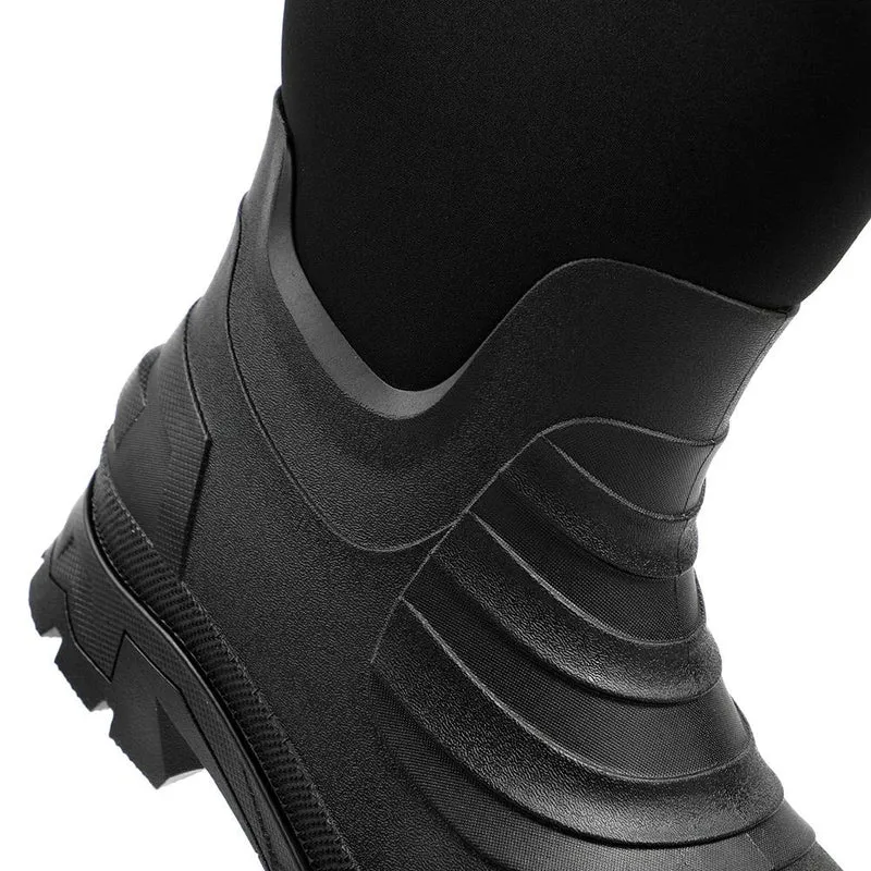 Wide Fit Rugged Water Resistant Wellies - FEI42006 / 328 528 - Black