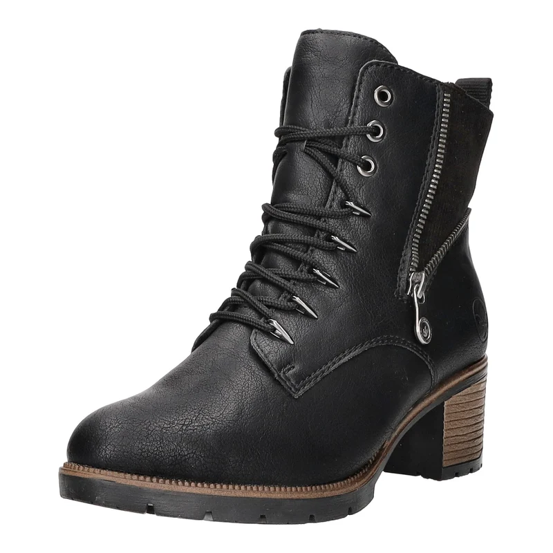 Rieker Schnürstiefelette Warmfutter ab 35mm Absatz