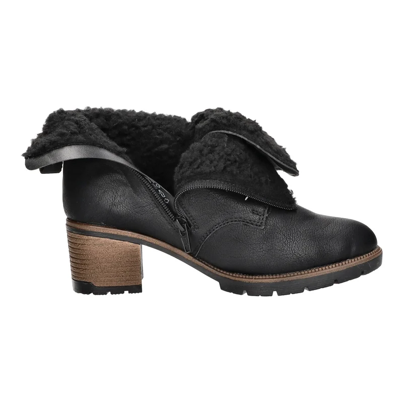 Rieker Schnürstiefelette Warmfutter ab 35mm Absatz
