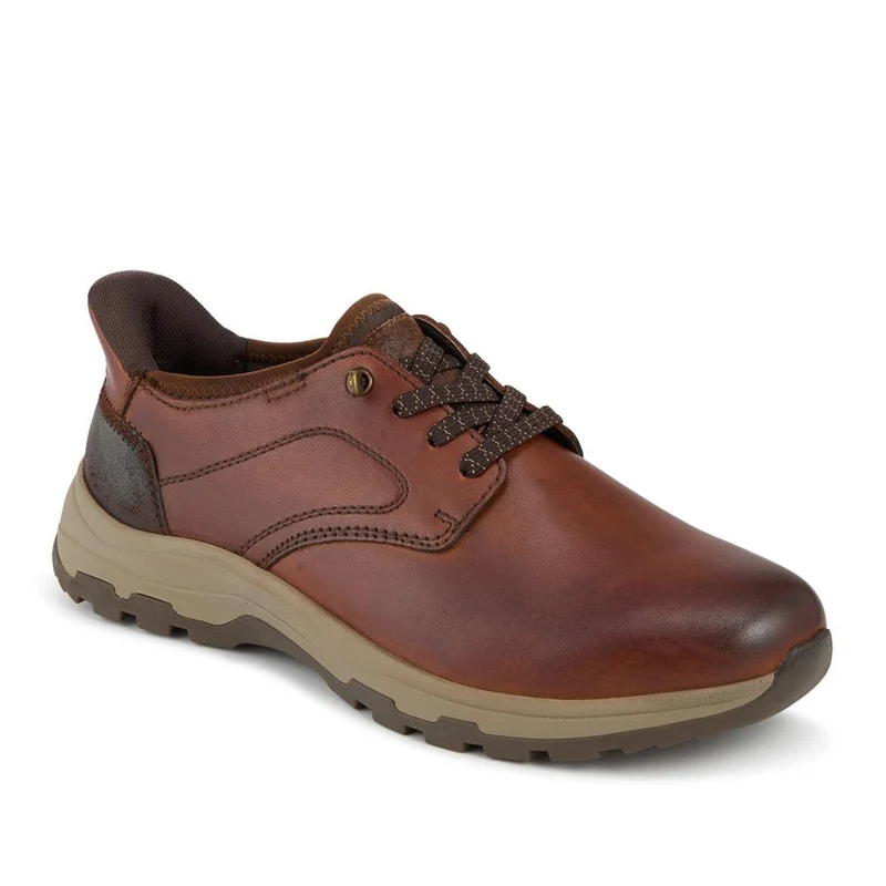 Easy Step In Extra Wide Bungee Lace Shoes - ALAN / 328 136 - Cognac