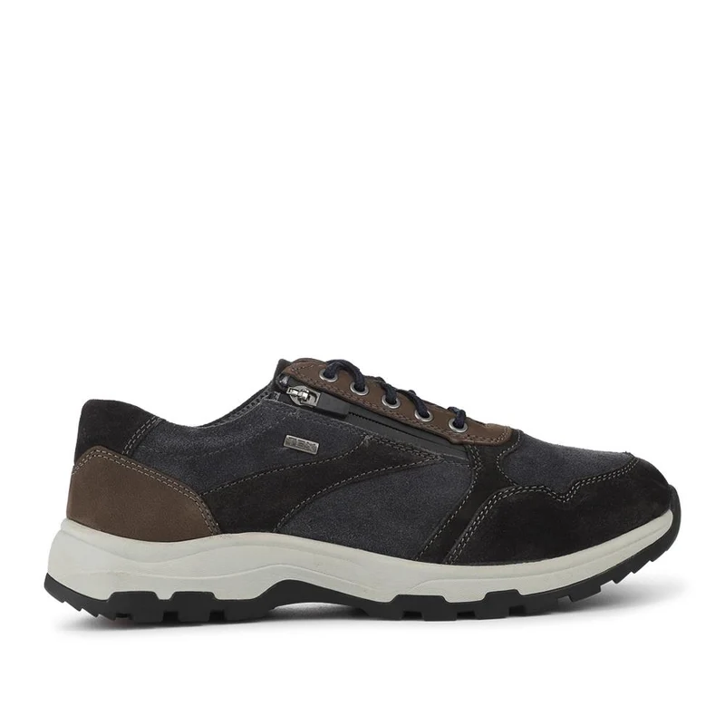EasyFit Extra Wide Water Resistant Zipped Trainers - LEWISS / 328 213 - Navy