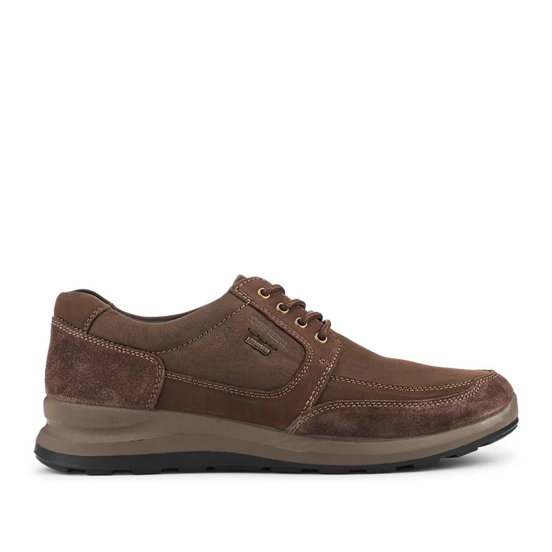 Josef Seibel Chunky Leather Water-Resistant Shoes - JOSEF42504 / 328 198 - Dark Brown