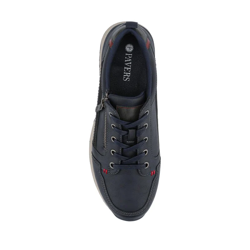 Casual Lace-Up Shoes - WOIL42021 / 328 045 - Navy