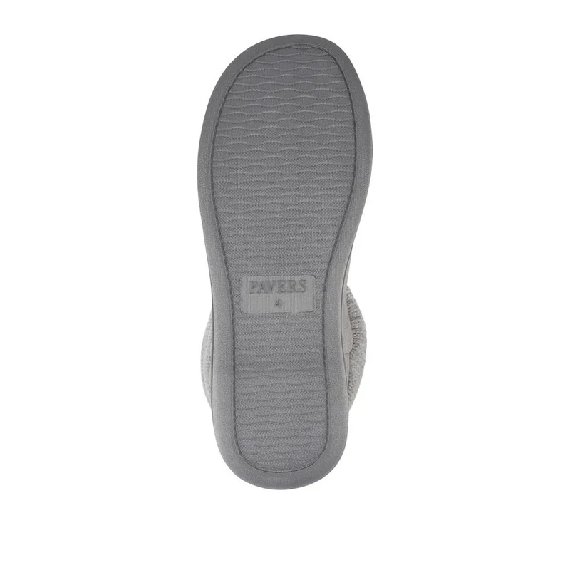 Lightweight Memory Foam Slipper Boots - QING42008 / 327 935 - Grey