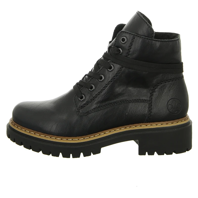 Rieker Schnürstiefelette Warmfutter bis 35mm Absatz (casual)