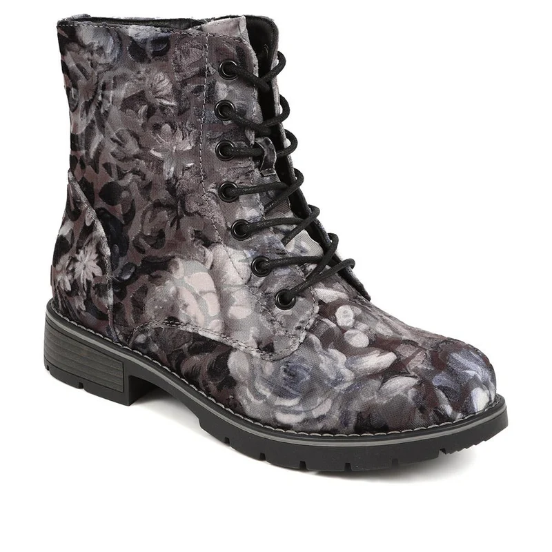 Chunky Lace-Up Ankle Boots - WBINS32015 / 318 884