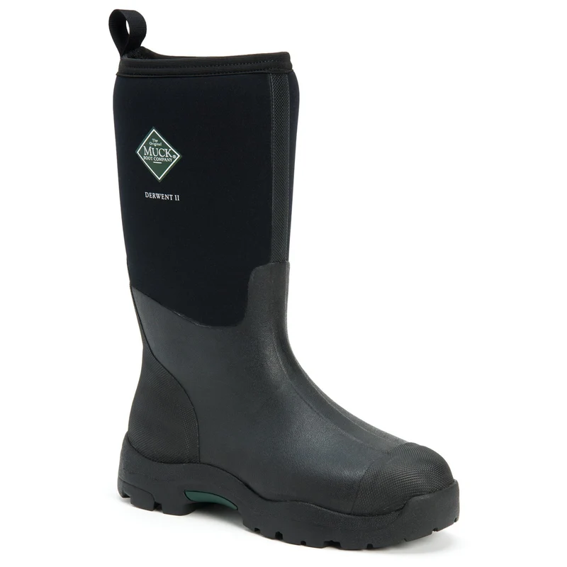 Muck Boots Unisex Derwent II Allzweck-Feldstiefel – Schwarz