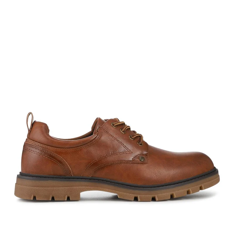 Casual Chunky Lace Up Shoes - WOIL42028 / 327 966 - Tan