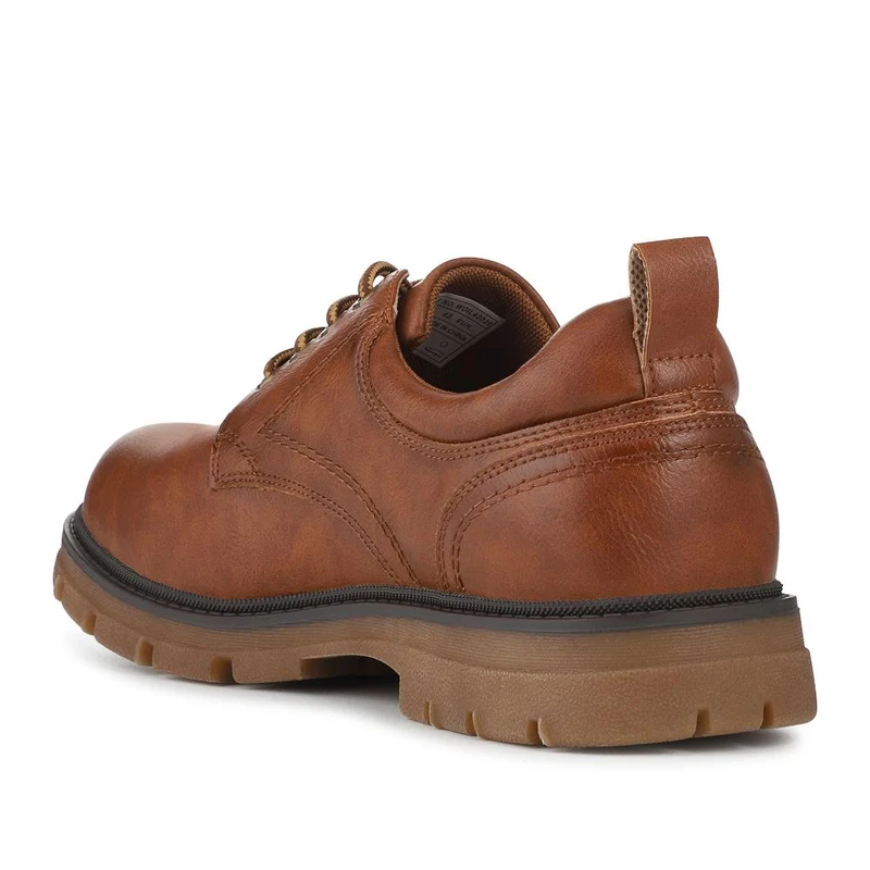 Casual Chunky Lace Up Shoes - WOIL42028 / 327 966 - Tan