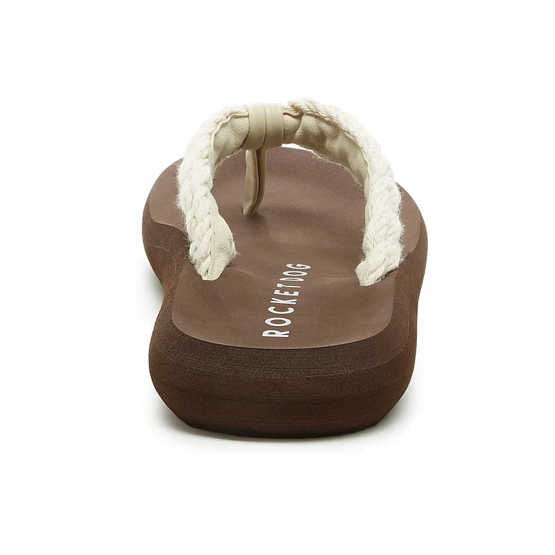 Rocket Dog Womens Sunset Cord geflochtene Cordsandale - Hellbraun