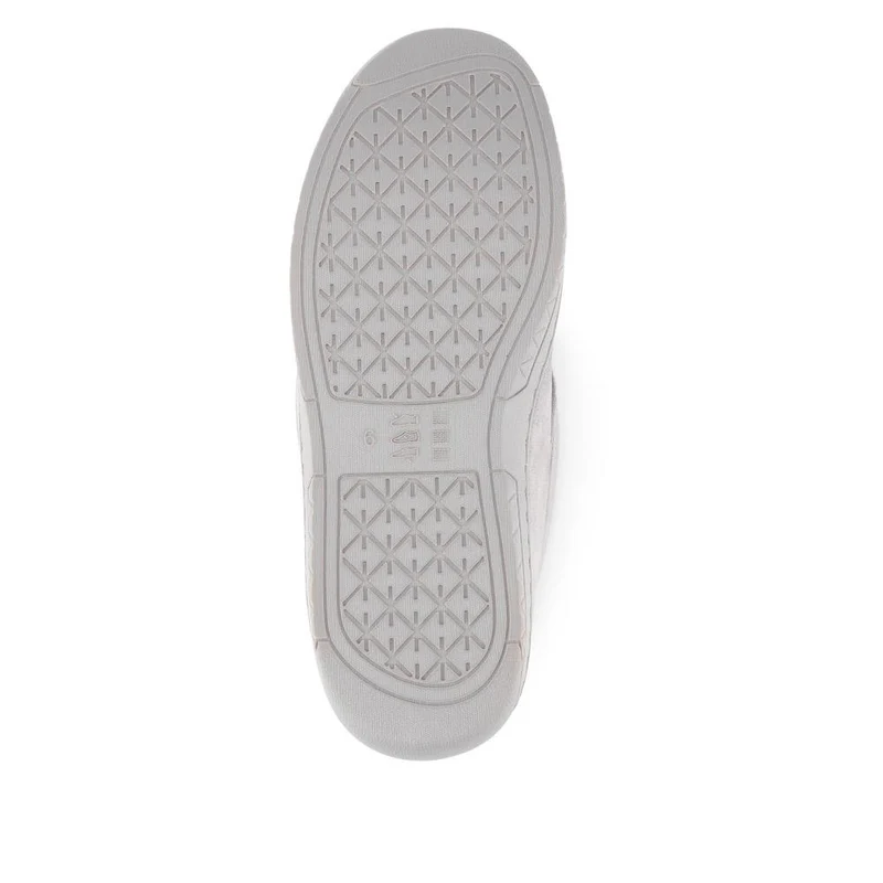 Fur-Lined Slippers - GALOP40021 / 326 305 - Grey