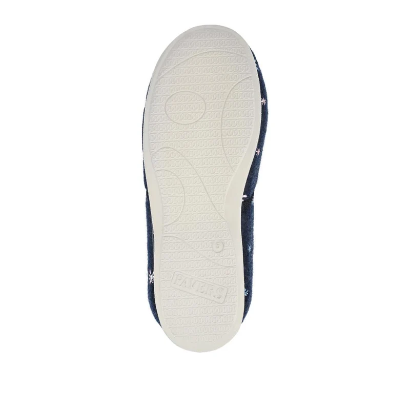 Easy Step In Memory Foam Slippers - QING42015 / 327 960 - Navy