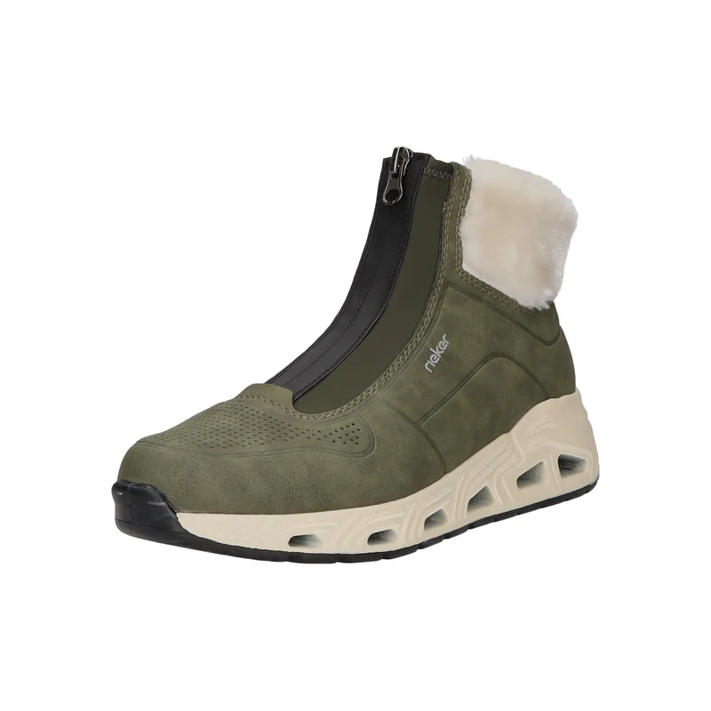 Rieker Schlupf-/Reißverschlußstiefelette Warmfutter bis 35mm Absatz (casual)