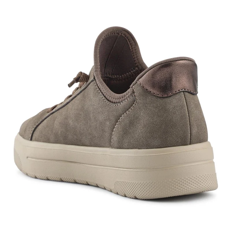 Easy Step In Cushioned Chunky Trainers - JANSP42000 / 327 816 - Stone