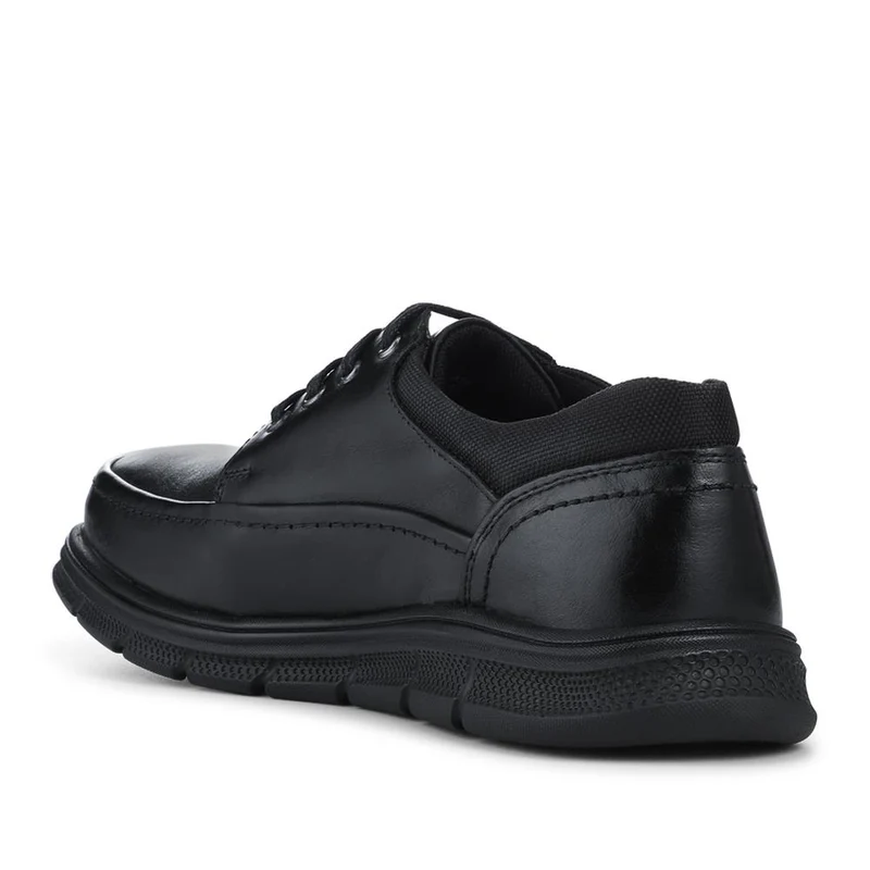 Casual Lightweight Lace Up Shoes - TEJ42001 / 328 342 - Black