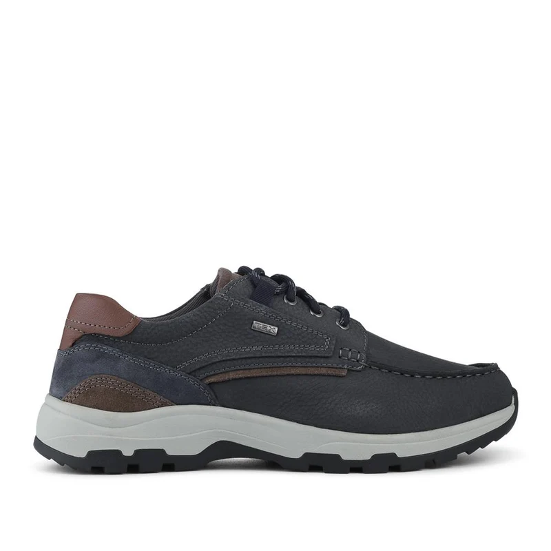 EasyFit Extra Wide Water Resistant Lace Up Shoes - MARTIN / 328 223 - Navy