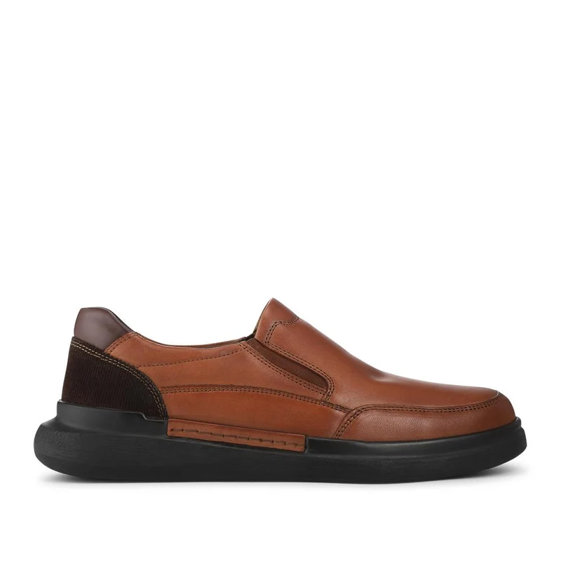Elasticated Lightweight Slip In Shoes - TEJ42002 / 328 343 - Tan