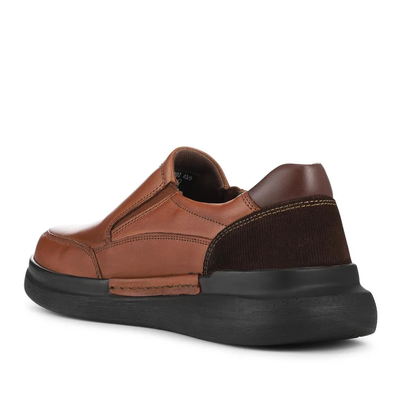 Elasticated Lightweight Slip In Shoes - TEJ42002 / 328 343 - Tan