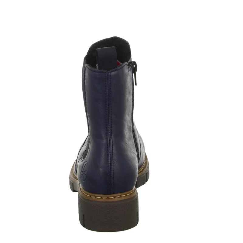 Rieker Schlupf-/Reißverschlußstiefelette Warmfutter bis 35mm Absatz (casual)