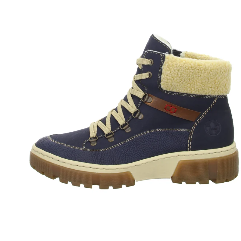 Rieker Schnürstiefelette Warmfutter bis 35mm Absatz (casual)