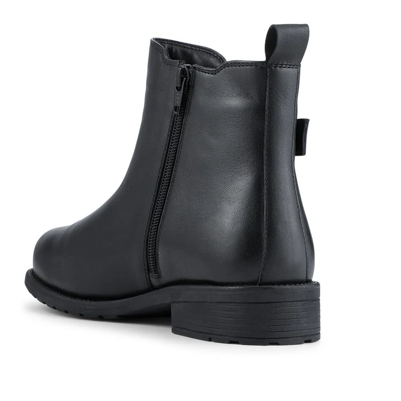 EasyFit Extra Wide Fit Leather Boots - LAYCIE / 328 475 - Black