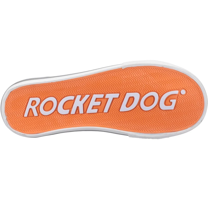 Rocket Dog Damen Jazzin Plimsoll – Weiß