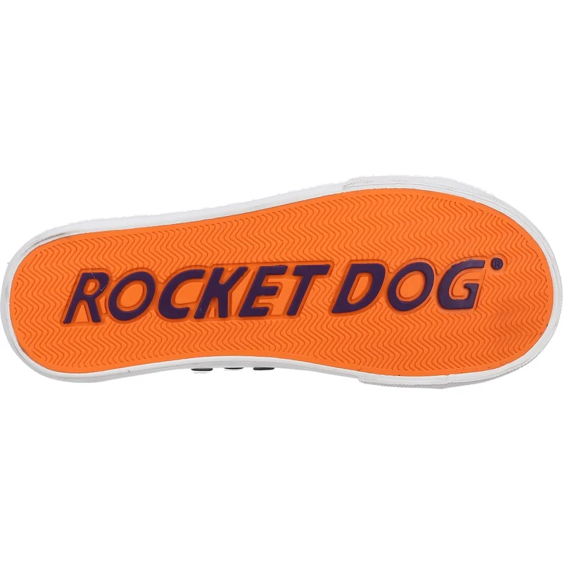 Rocket Dog Damen Jazzin 12A Canvas-Trainer – Weiß