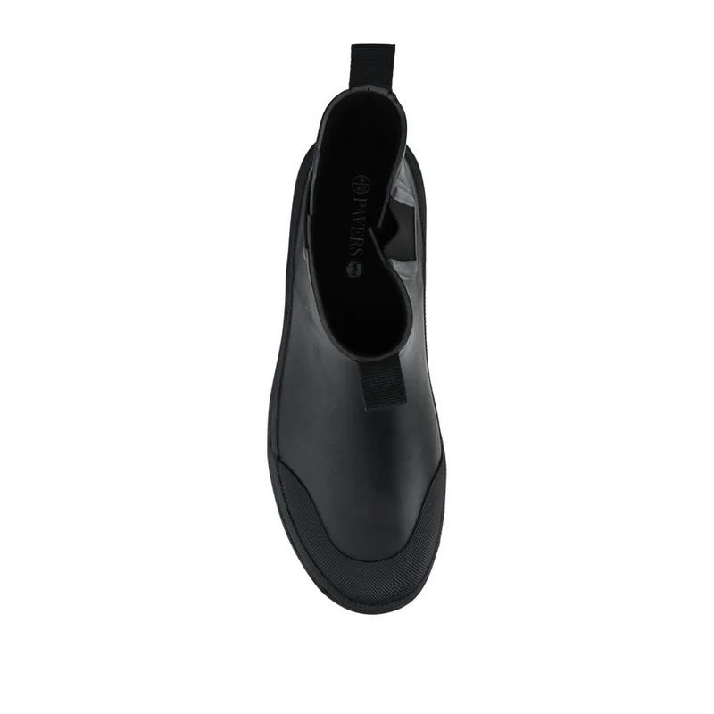 Wide Fit Rubber Ankle Boots - RAI42002 / 328 518 - Black