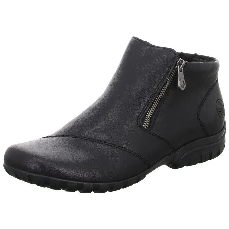 Rieker Schlupf-/Reißverschlußstiefelette Warmfutter bis 35mm Absatz (casual)