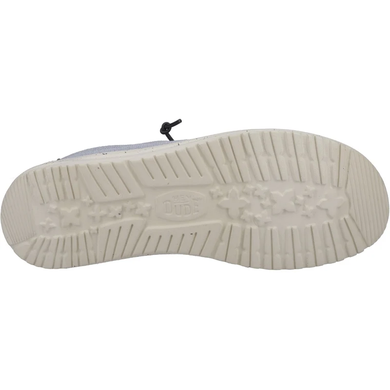Hey Dude Wally Coastline Jute-Herrenschuh – Hellblau