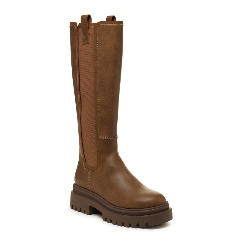 Rocket Dog Damen Drea Long Boot - Braun
