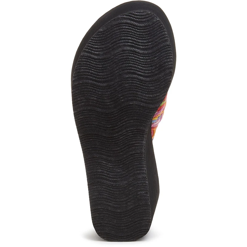 Rocket Dog Damen Crush String Braid Sandale – Mehrfarbig