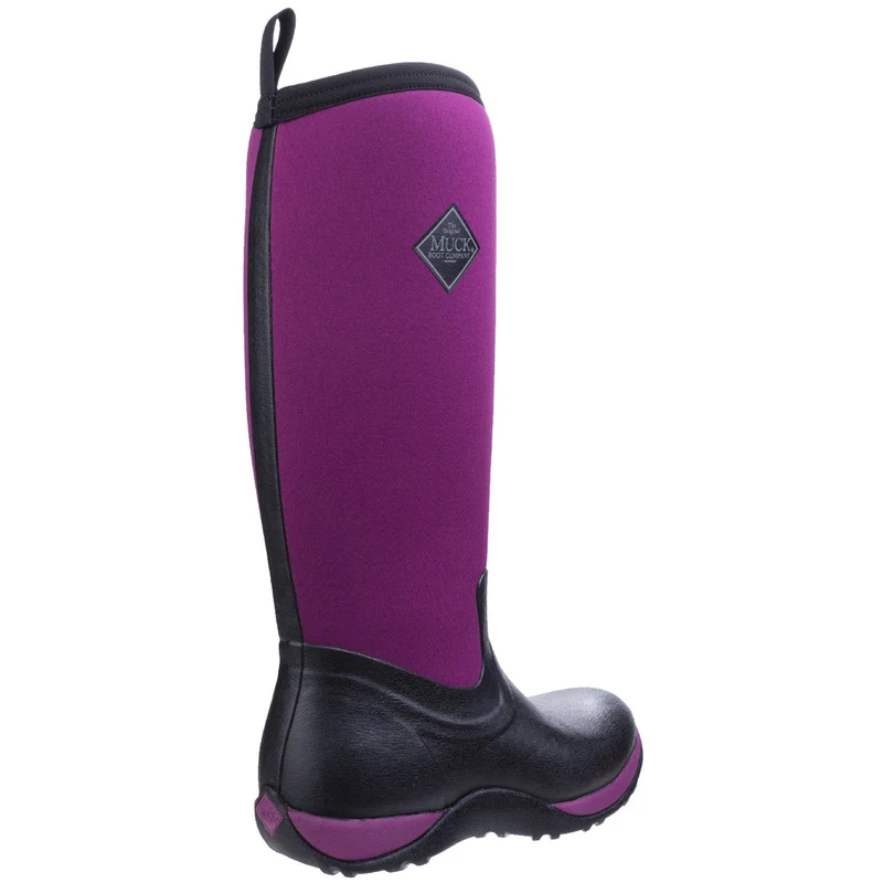 Muck Boots Damen Arctic Adventure Pull On Gummistiefel - Schwarz
