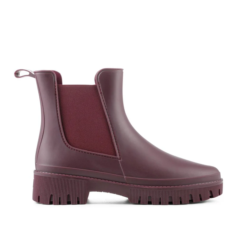 Elastic Fit Wellington Boots - ZHE42000 / 328 493 - Burgundy