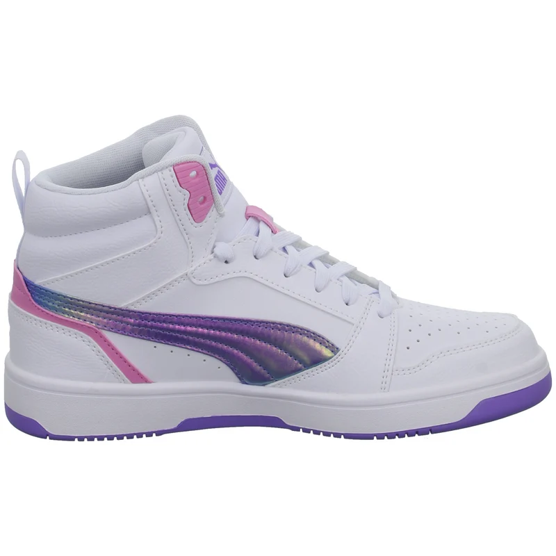 PUMA Schnürstiefelette Kaltfutter Rebound V6 Mid Bouncy Sky Jr