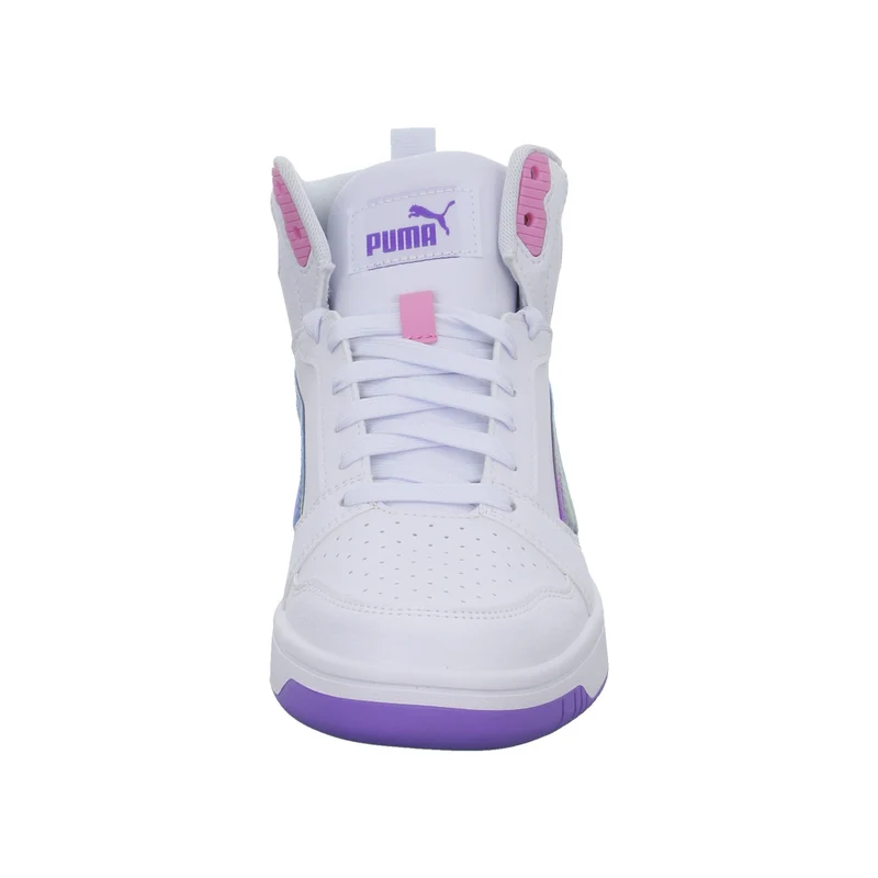 PUMA Schnürstiefelette Kaltfutter Rebound V6 Mid Bouncy Sky Jr