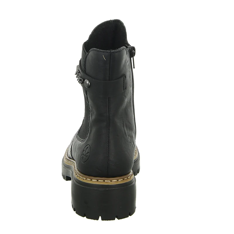 Rieker Schlupf-/Reißverschlußstiefelette Kaltfutter bis 35mm Absatz (casual)