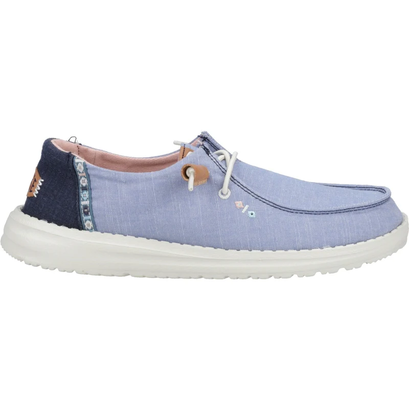 Hey Dude Damenschuh Wendy Chambray Boho - Blau