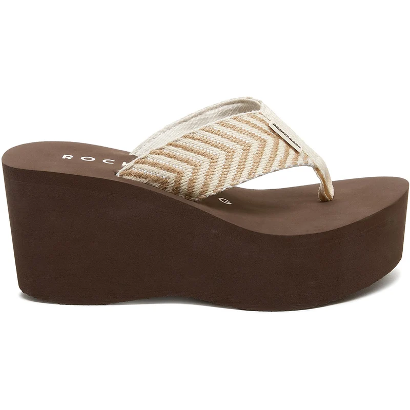 Rocket Dog Damen Crush Cordel Sandale - Hellbraun