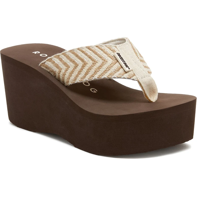 Rocket Dog Damen Crush Cordel Sandale - Hellbraun