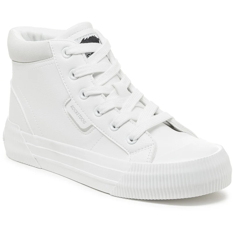Rocket Dog Cheery Hi-Sneaker für Damen – Weiß