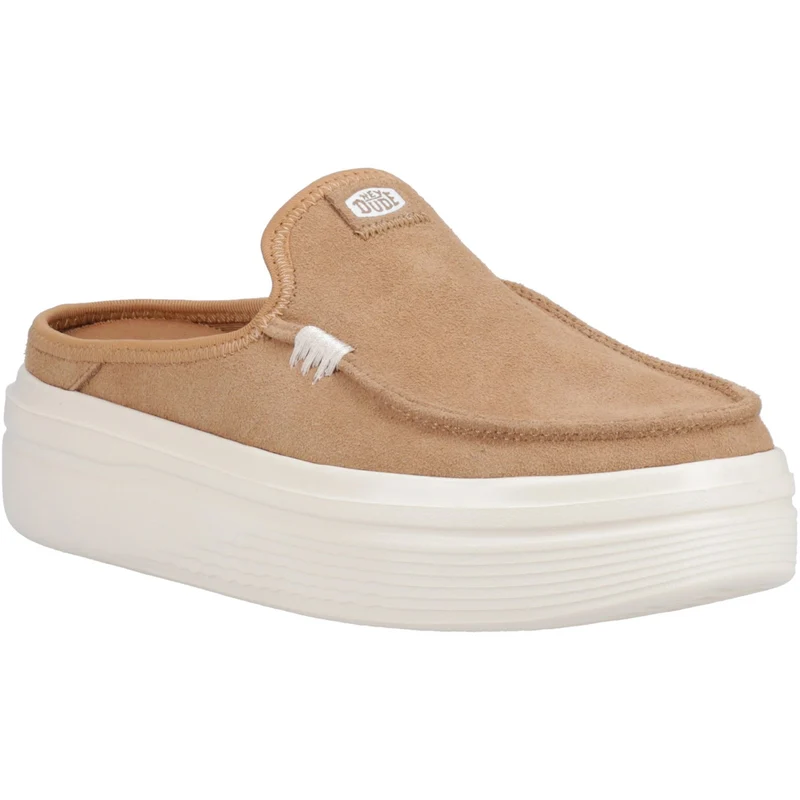 Hey Dude Austin Lift Classic Pantolette für Damen – Hellbraun