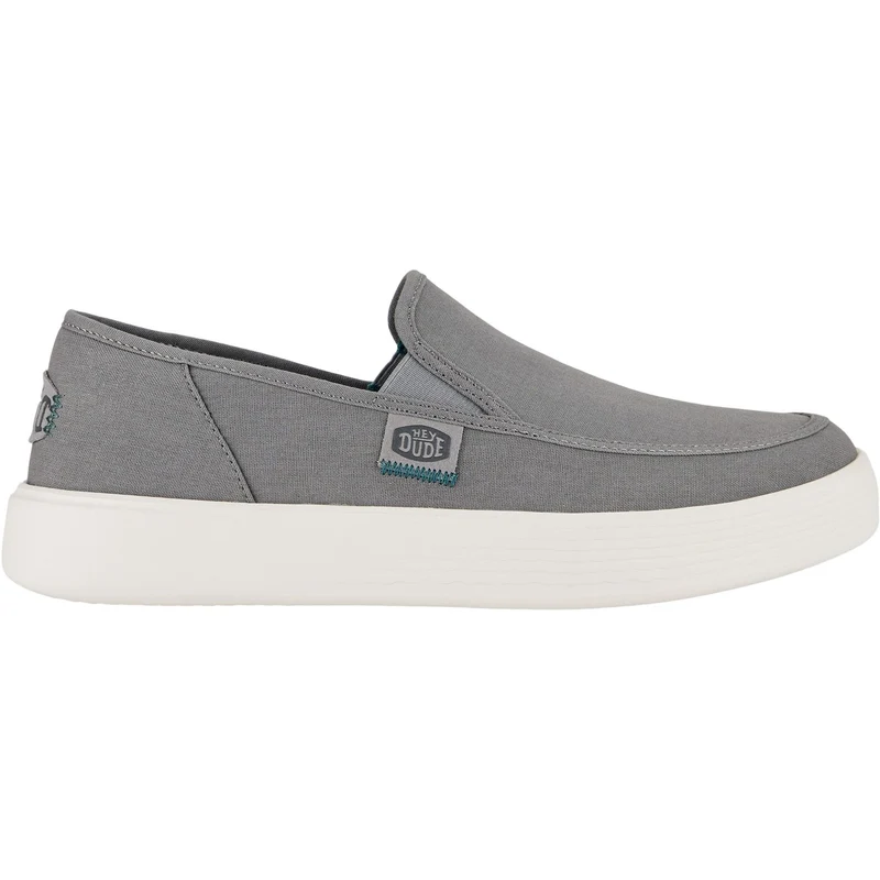 Hey Dude Sunapee Herren-Canvas-Schuh – Grau